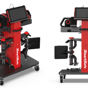 Trolley for 4-point wheel clamps