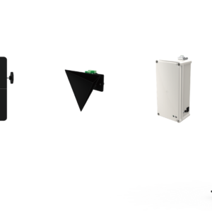 SmartSafe ADAS Radar 3 in 1 — three radar modules and shared frame