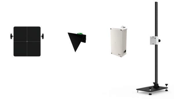 SmartSafe ADAS Radar 3 in 1 — three radar modules and shared frame