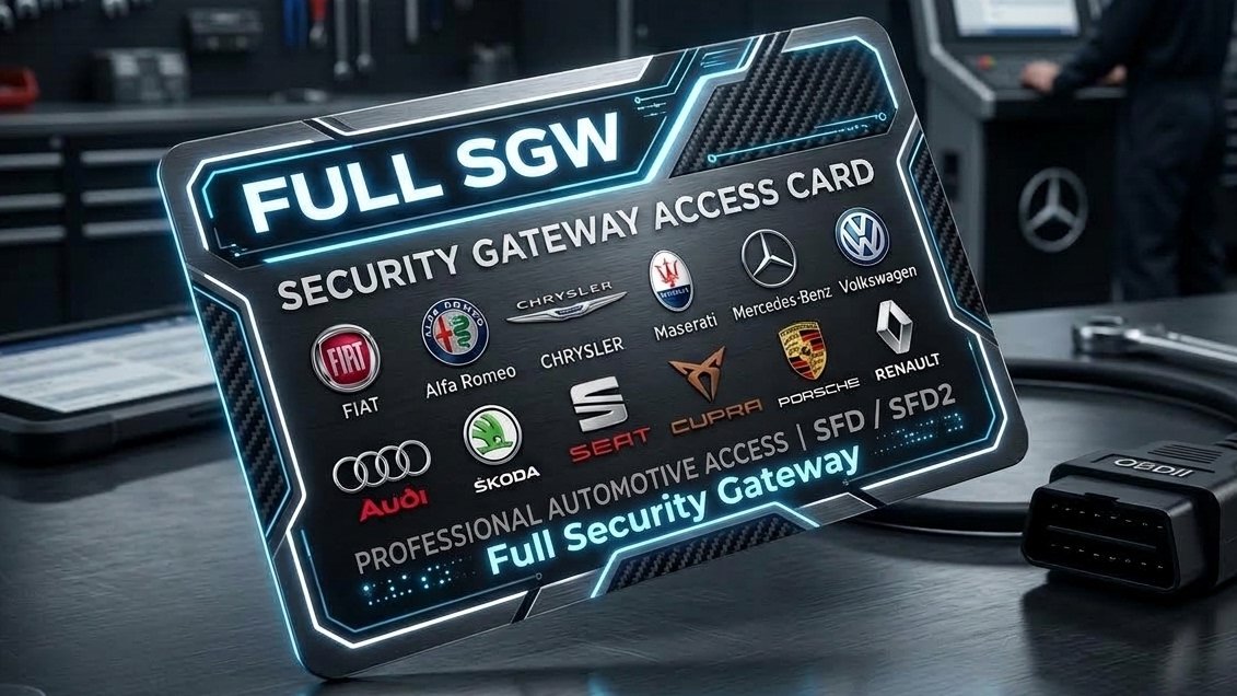 Full SGW – FCA, Mercedes-Benz, Renault & VW SFD/SFD2